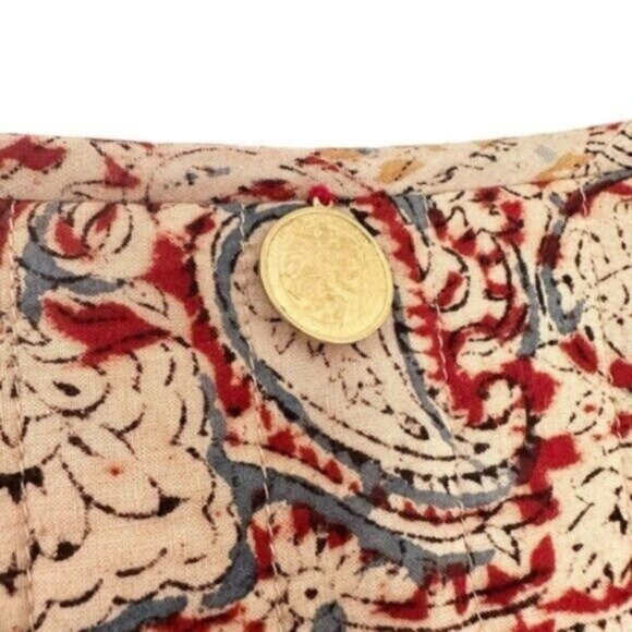 NWOT Alix of Bohemia Camille Pasha Paisley Reverso Quilted Jacket Size M - Picture 10 of 13